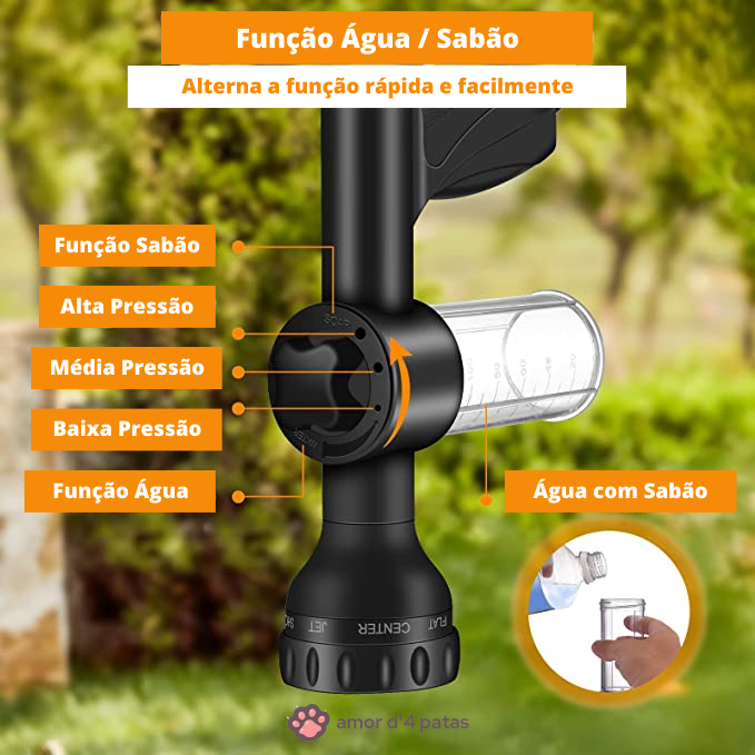 Mangueira Multi-Funções para Animais